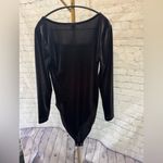 Old Navy 🆕  Grey Velour Long Sleeve Bodysuit Large NWT Photo 6