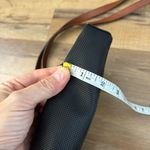 Bottega Veneta Gold Tone Black Leather Crossbody Bag Purse Vintage Marco Polo Photo 12