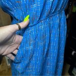 KAVU Simone Blue Mini Scoop Neck Dress Outdoor Casual Breathable Pickleball Photo 6