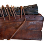 FREEBIRD by Steven EUC Leather Carver Knee-High Boots Brown Size 8 Discontinued Photo 6