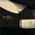 Aerie NWT American Eagle Black Wide Strap Scoop Bikini Top Square Back Sz Small Photo 3