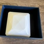 Secretalk Moissanite Silver 5 Stone Engagement Wedding Ring Size 8 SKU#J24120 Photo 6