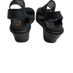 Skechers Sandals Women's Black Memory Foam Wedge Slingback Comfortable Size 8 Photo 4