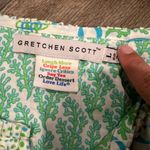 Gretchen Scott Seashell design ruffle dress size L Green Size L Photo 6