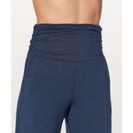 Lululemon Take It Easy Wide Legged Heathered Mod Blue Lounge Pants Photo 11