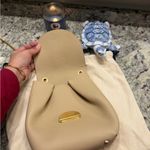 Polene  Un Numero Mini Beige Bag Chain Strap Calf Leather & Suede Photo 10