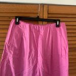 Maeve By Anthropologie Pull-On Curved Poplin Pink Trousers Sz XS Photo 2