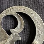 Vintage Seagull Pewter EUC brooch. Three tulips & leaves form this beauty Gray Photo 3