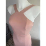 Birdy Grey Women's Dress XS Pink Gene Crepe Dusty Rose Formal Leg Slit Blush 219 Photo 2