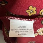 Petal and Pup NWT  Floral Satin Doriah Midi Dress Women's Wine Size US 4 Photo 6