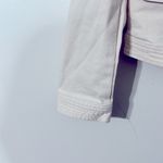 Loft Ann Taylor Cream Denim Open Front Jacket Photo 1