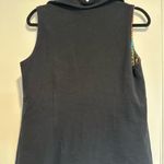 Paisley & Sage Sz: S Abstract Colorful Full Zip Reversible Vest w/pockets. Red Photo 11