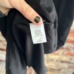 J. Jill Black Collared Button Front Shirt Dress Pima Cotton, S Photo 6