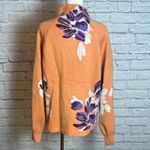 Fate Women's M Floral Sweater Chiccore Artcore Orange Size M Photo 2