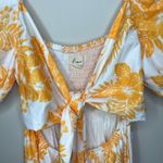 Lena Summer Beach Resort Vacation Tropical Print Tie Photo 4