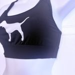 Victoria's Secret  PINK Ultimate Unlined Sport Bra Womens Size Small Dog Logo‎ Photo 4