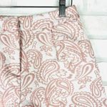 Victoria Beckham Blush Pink Paisley Brocade Shorts - Women's Size 4 Photo 9