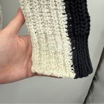 Joie  Chadsey‎ Striped Pullover Sweater Black White Chunky Knit Women’s Sz M Photo 7