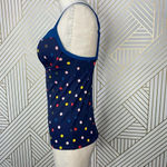 Boden Milos Cup Size Tankini Top Navy Spot Blue Photo 5