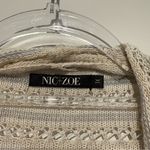 Nic+Zoe NIC +‎ ZOE Linen COURTYARD DRAPEY KNIT CARDIGAN SWEATER IN MULT size 1X Photo 3