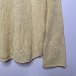 Wooden Ships  "Choose Happy" Cotton Knit Sweater M/L Photo 3