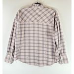 Xirena Women Top Blue Gray Lilac Quartz Button Up Pearl Snap Long Sleeve Size XS Photo 2