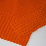 No Boundaries Vintage 90s  Orange Chunky Knit Turtleneck Sweater Photo 6