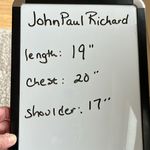 John Paul Richard  Faux Fur Vest Sleeveless Coat Womens M Glam Dressy Coffee Photo 3