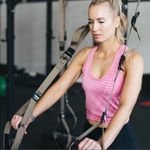 Zyia NWT Pink Nimbus Split Back Tank L Photo 2