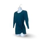 Stateside  Supima Slub Jersey Gathered Long Sleeve Tee Photo 2