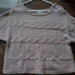 Jennifer Lopez Lavender short sleeves sweater size small by  Photo 0