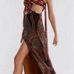 BCBGMAXAZRIA NEW Reeta Cutout Bodice Gown Photo 3