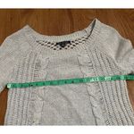 American Eagle light blue all-over eyelet sweater- small Photo 4