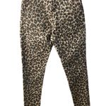 Veronica Beard  Tan Black Coated Leopard Mid Rise Brooke Skinny Jeans Size 6/28 Photo 5