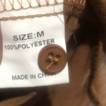 Elegant Brown Button Down Shirt for Women oversized Med Photo 7