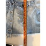 Cello  Denim Jacket Women‎ 1X Distressed Frayed Hem Crop Light Blue Jean Festival Photo 8