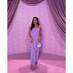 Solace London Thalia Midi Dress in Lilac 4 New Womens Column Cocktail Photo 10