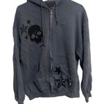 Mallgoth Zip Up Hoodie Gray Size L Photo 0
