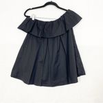 Hatch Maternity The Chloe Top Off Shoulder Ruffle Neckline Black Size undefined Photo 2