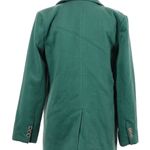 Lovers + Friends  Melrose Peacoat Jacket Kelly Green Size S Preppy Old Money Photo 1