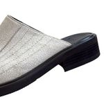 EUC MUSINA MMGL Leather Mules Ivory Crackle Size 7.5 Photo 5