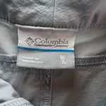 Columbia Womens PFG Shorts Light Blue Performance Outdoors Nylon Pockets Size 16 Photo 12