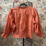 Free People NWT Louella Embroidered Lace Top Savannah Red Large Lace V-Neck Boho Photo 7