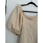 Susana Monaco $168 New  Revolve Puff Sleeve Top - crème - Small Photo 4