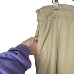 Reiss Women’s Odin High Rise Wide Leg Pull On Trousers Beige Size 8 Photo 9