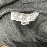 Pink Rose Cold Shoulder Rayon Spandex Relaxed Fit Knee Length Dress  Sz M Photo 4