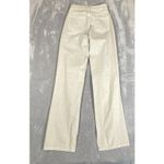 PacSun Jeans 90's Boyfriend Women's Sz 24 Beige Cotton Ripped Knees Distressed Photo 3