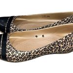 Crocs Cap Toe Leopard Print Ballet Flats Women’s size 7 Photo 0