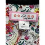 Koi Black Scrub Top Short Sleeve V Neck Pockets Size M Tie Side Medical Size M Photo 1