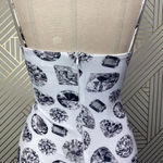 superdown Jewel Diamond Mini Dress White Silver Photo 9